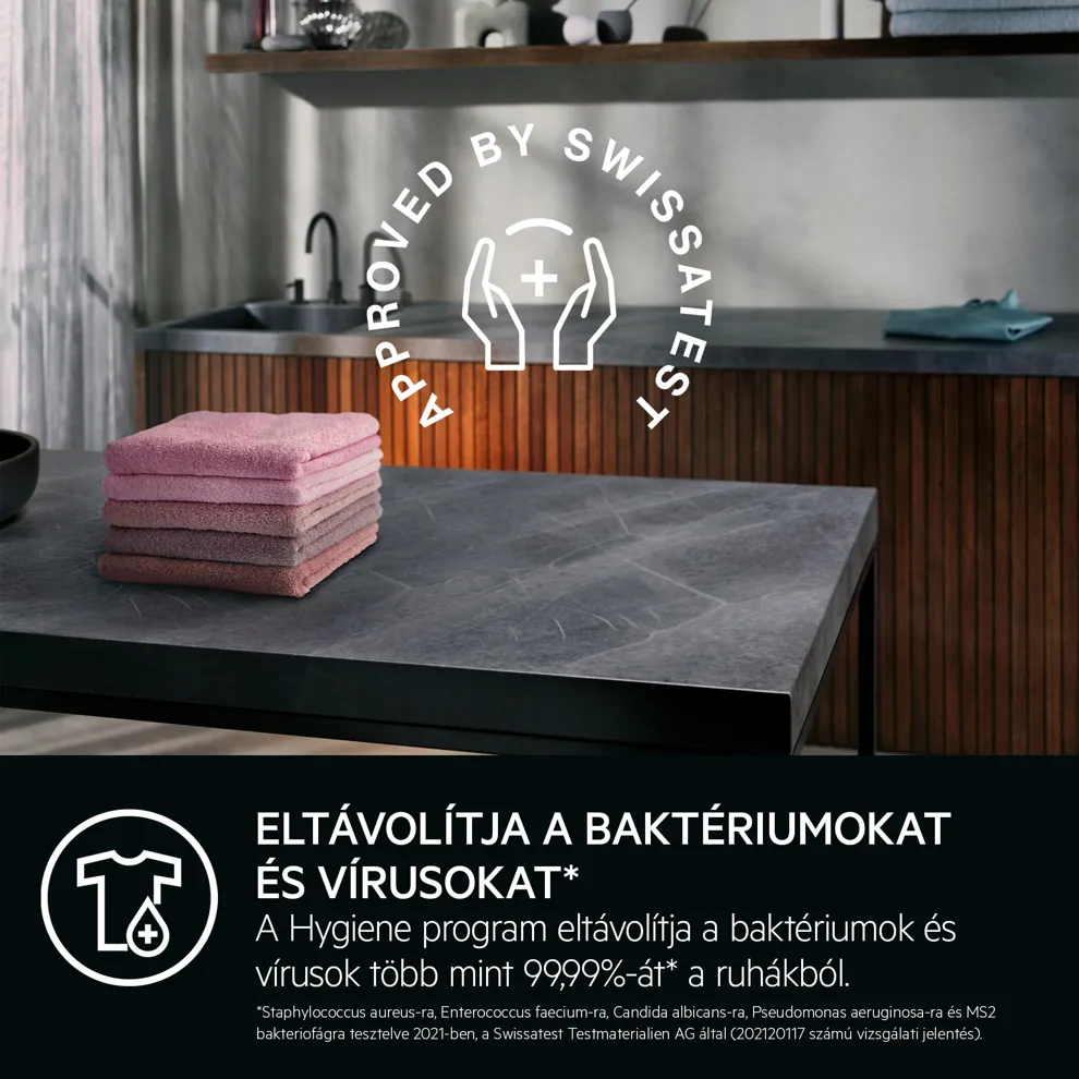 Aeg LFR73844E ProSteam® 7000 Elöltöltős mosógép, gőzfunkció, ÖKOInverter motor kép 5
