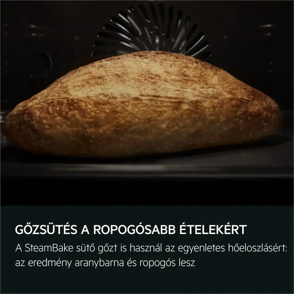 Aeg OA5CB531AB SurroundCook/SteamBake 5000 gőzsütő, katalitikus öntisztító hátfal/aqua clean tisztítással kép 2