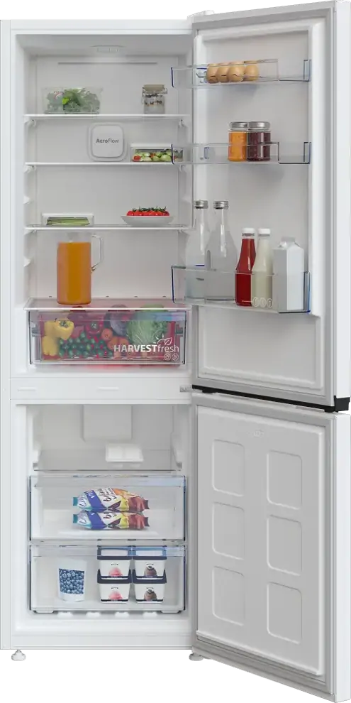 Beko B1RCNA344W alulfagyasztós hűtőszekrény kép 4