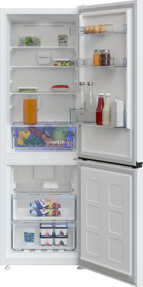 Beko B1RCNA344W alulfagyasztós hűtőszekrény kép 5