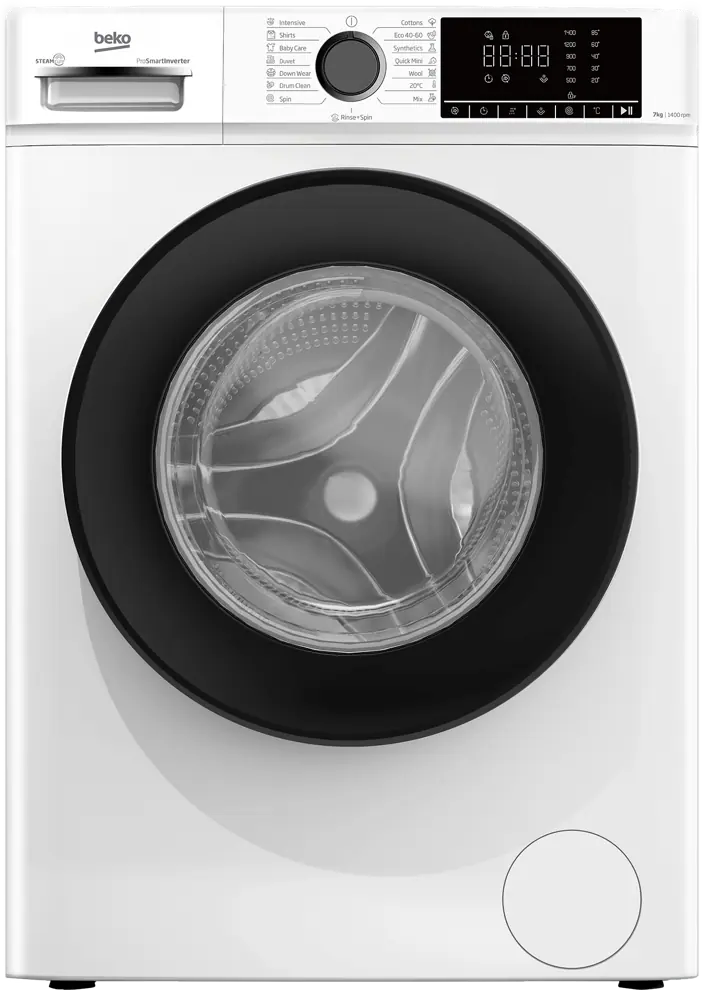 Beko B1WFM2741WBEE elöltöltős keskeny mosógép Fő kép