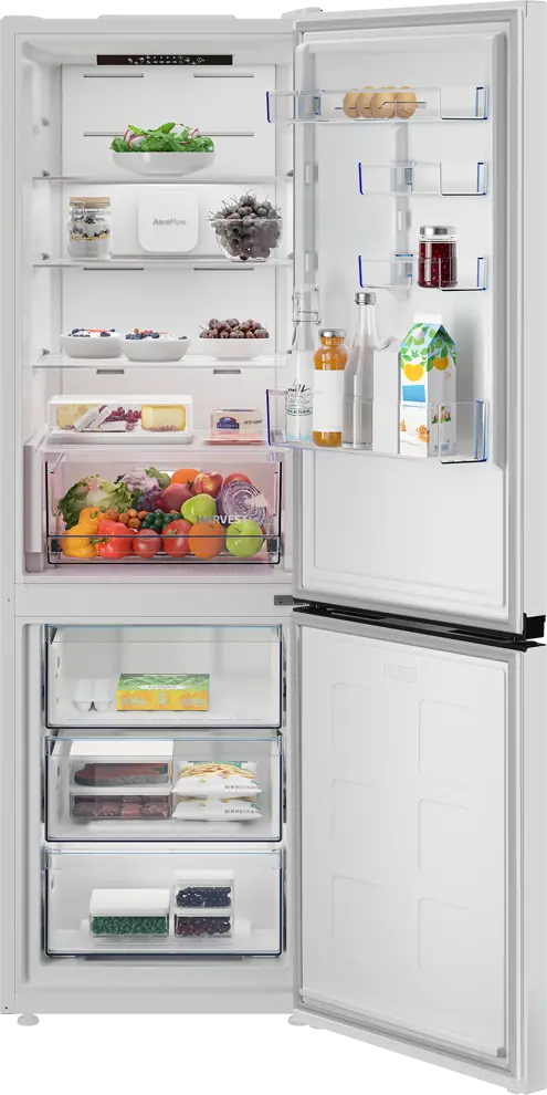 Beko B3RCNA375HW alulfagyasztós hűtőszekrény kép 4
