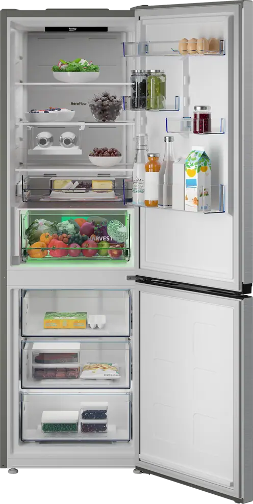 Beko B5RCNA376HXB2 alulfagyasztós hűtőszekrény kép 3
