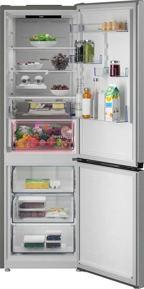 Beko B5RCNA376HXB2 alulfagyasztós hűtőszekrény kép 4
