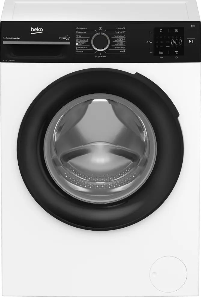 Beko BM1WFSU36223WPBB elöltöltős keskeny mosógép Fő kép