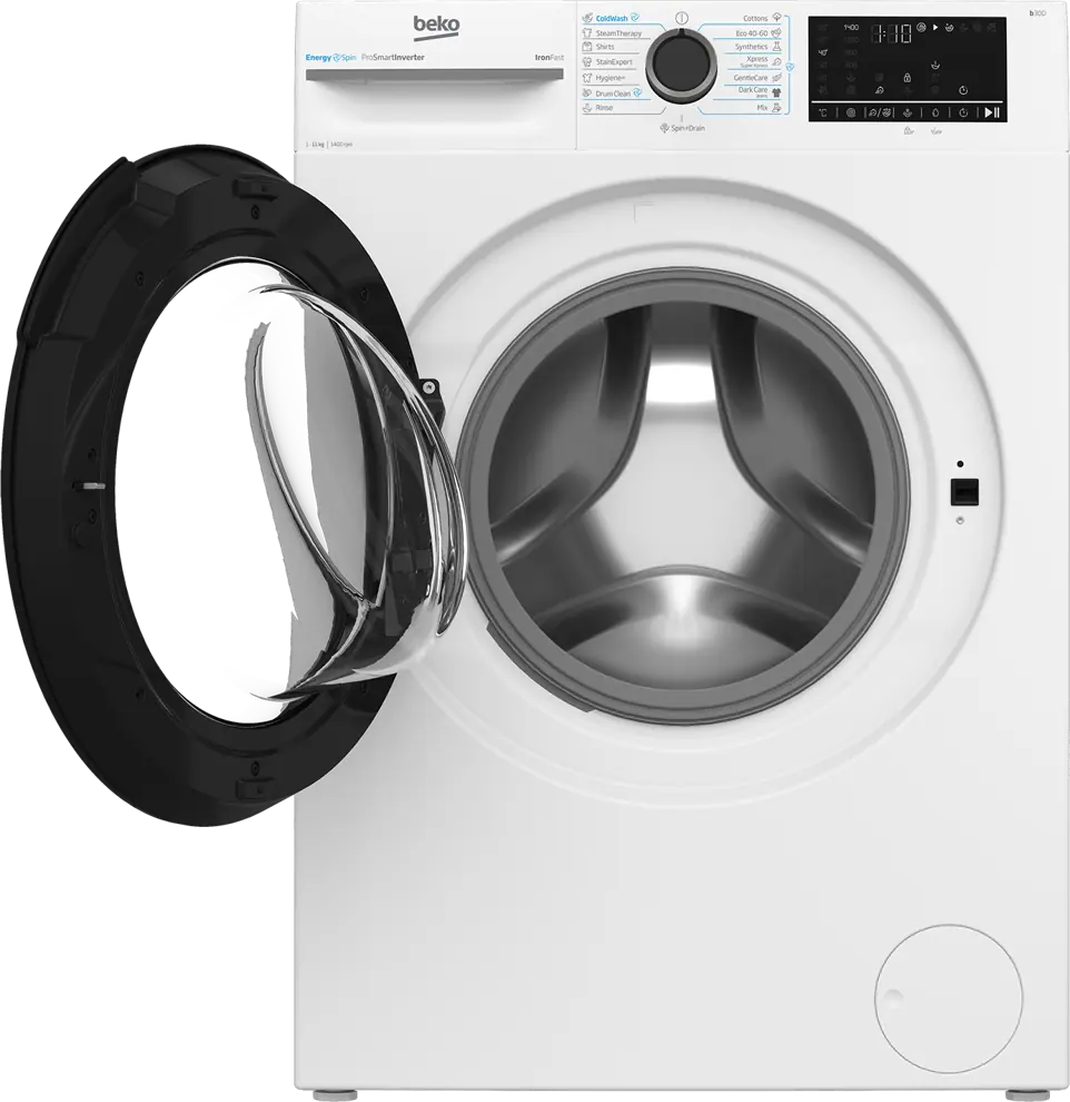 Beko BM3WFST411415W elöltöltős mosógép kép 3