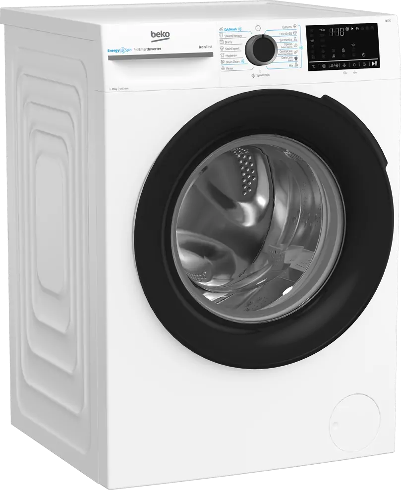 Beko BM3WFU410415WB elöltöltős mosógép kép 2