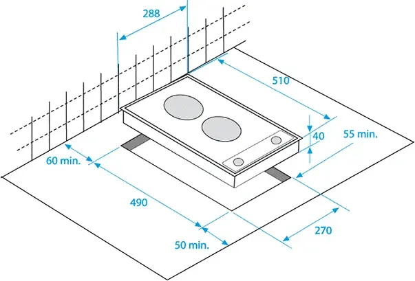 Beko HDCE-32201 X beépíthető dominó főzőlap kép 2