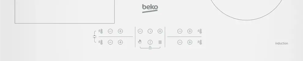 Beko HII64200FMTW beépíthető indukciós főzőlap kép 6