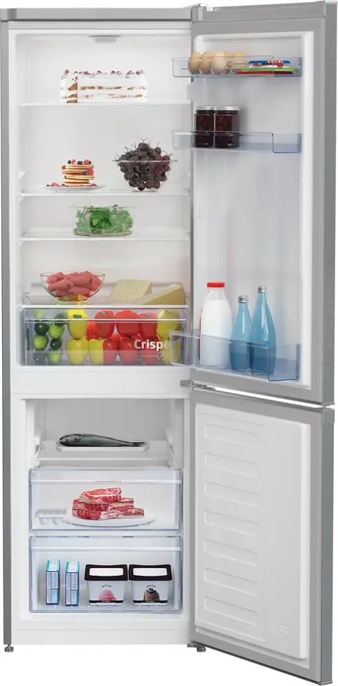 Beko RCSA270K40SN alulfagyasztós hűtőszekrény kép 3