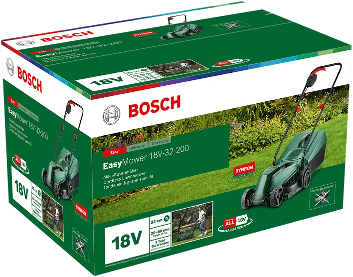 Bosch 06008B9D01 EasyMower 18V fűnyíró (akku és töltő nélkül) kép 5