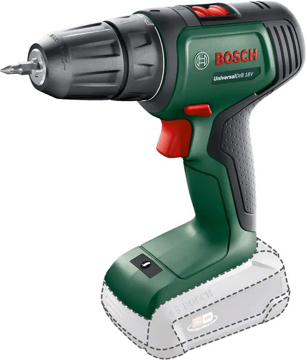 Bosch 06039D4000 UniversalDrill 18 akkus fúrócsavarozó (akku és töltő nélkül) Fő kép