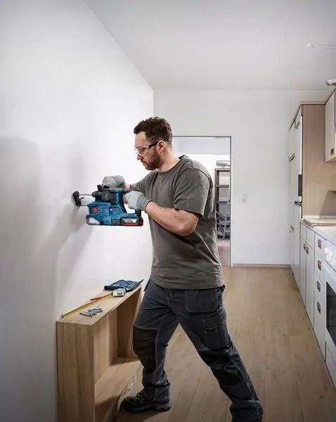 Bosch 0611924021 GBH 185-Li akkus fúrókalapács SDS plus rendszerrel (2x 4,0Ah akkuval + GAL 18V-40 töltővel) kép 5
