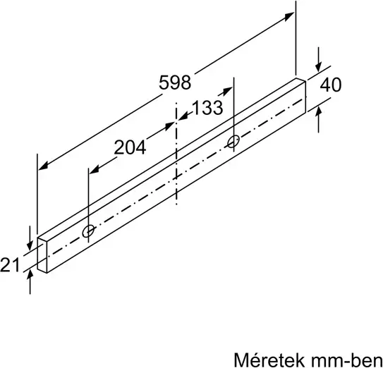 Bosch DFL064W53 kihúzható páraelszívó kép 13