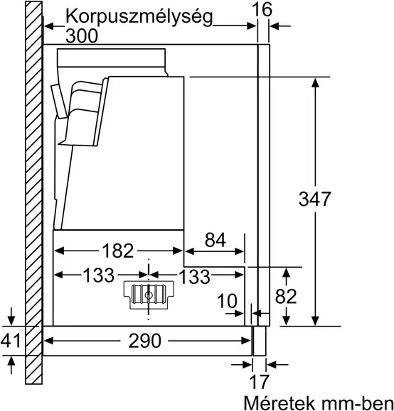 Bosch DFS067A51 Beépíthető páraelszívó kép 8