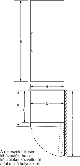 Bosch GSN58AWCV Fagyasztószekrény kép 6