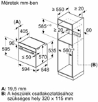 Bosch HQA534EB3  Beépíthető sütő  kép 7