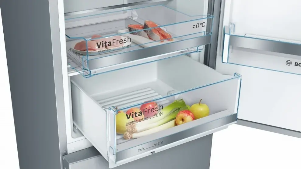 Bosch KGE398IBP Alulfagyasztós hűtőszekrény kép 3