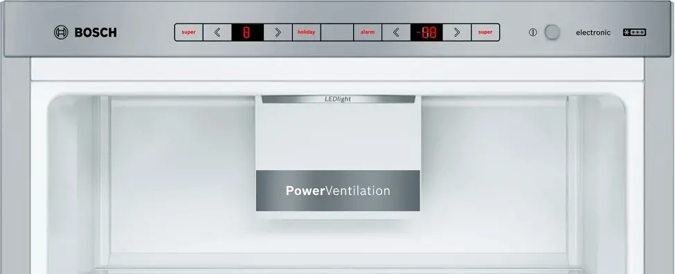 Bosch KGE398IBP Alulfagyasztós hűtőszekrény kép 5