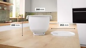 Bosch MUZS6KR  Műanyag keverőtál kép 3