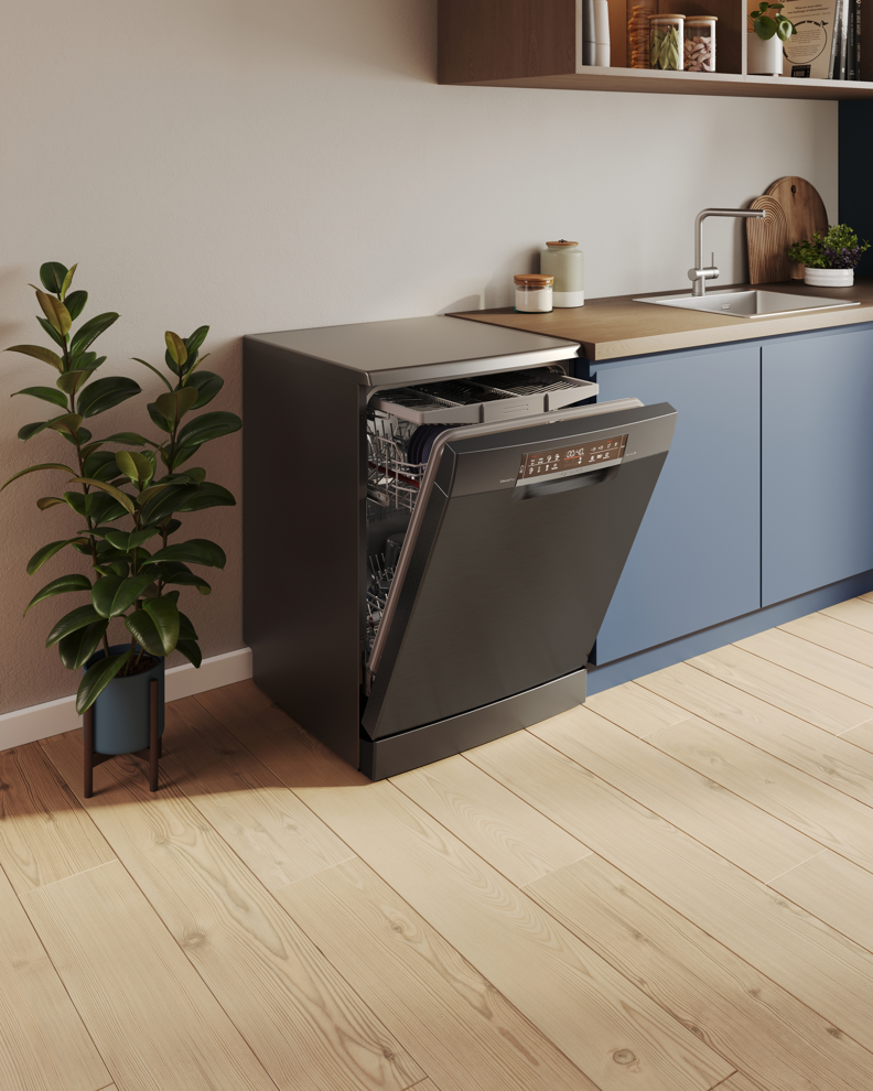 Bosch SMS6ECC12E Szabadonálló mosogatógép kép 7