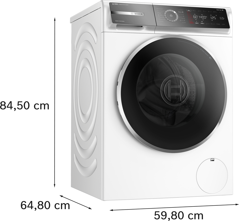 Bosch WGB254A2BY Elöltöltős mosógép kép 9