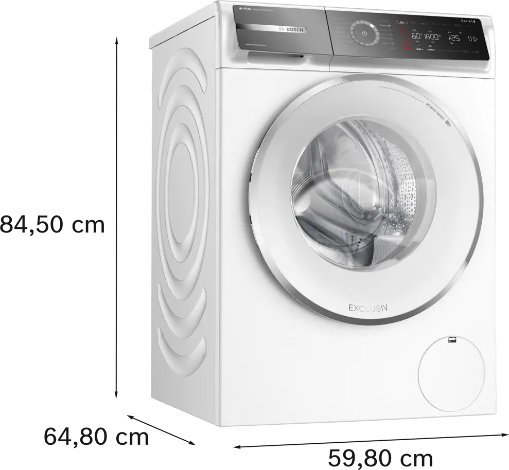 Bosch WGB256A6BY Elöltöltős mosógép kép 14