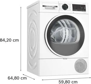 Bosch WQG24101BY hőszivattyús szárítógép kép 7
