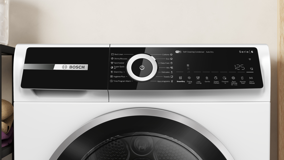 Bosch WQN246D1BY Hőszivattyús kondenzásciós szárítógép kép 9