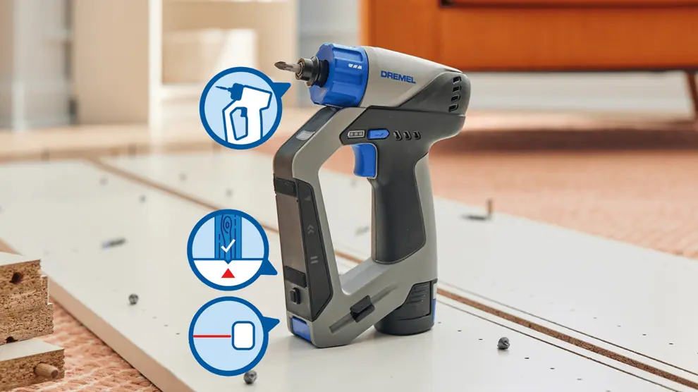 Dremel F013DD12JA Blueprint multifukcionális fúró-csavarozó, detektor és szintező DD12V-S1 kép 2