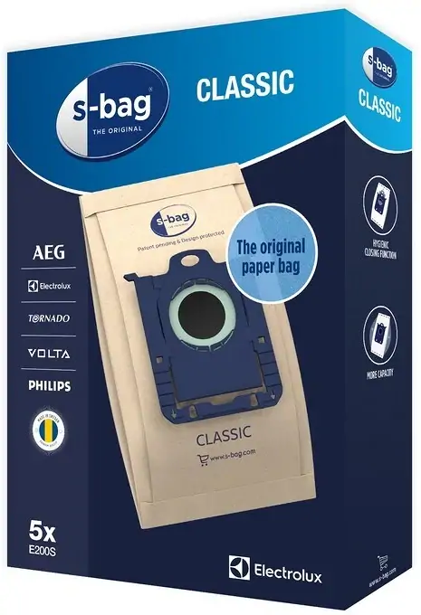 Electrolux E200S s-bag® Classic papírporzsák kép 2