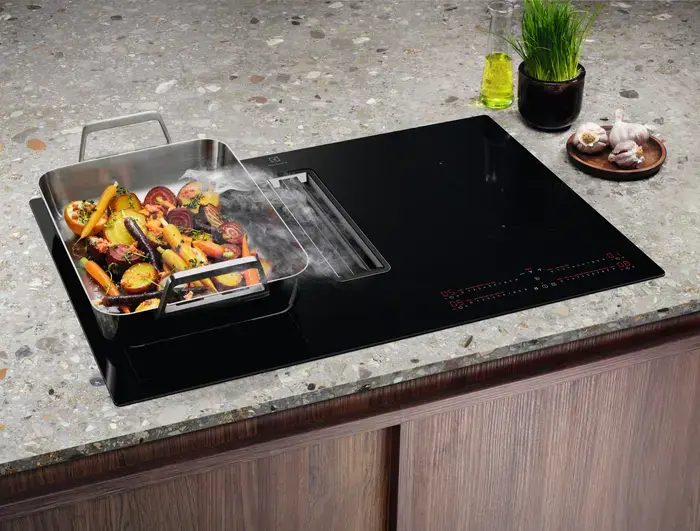 Electrolux ECC83410CK Beépíthető Főzőlap Indukciós lap + elszívó kép 3