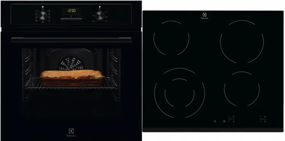 Electrolux EOF3H50BK+EHF6241FOK beépíthető sütő + beépíthető főzőlap Fő kép