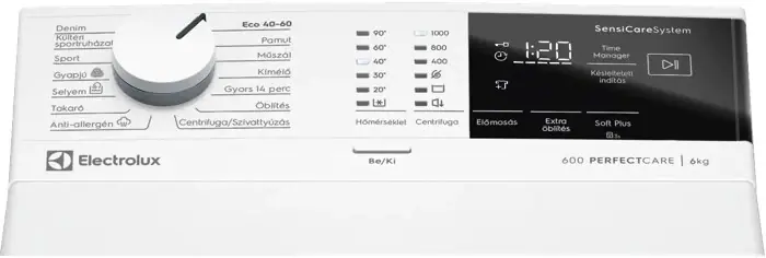 Electrolux EW6T206H Mosógép felültöltős kép 2