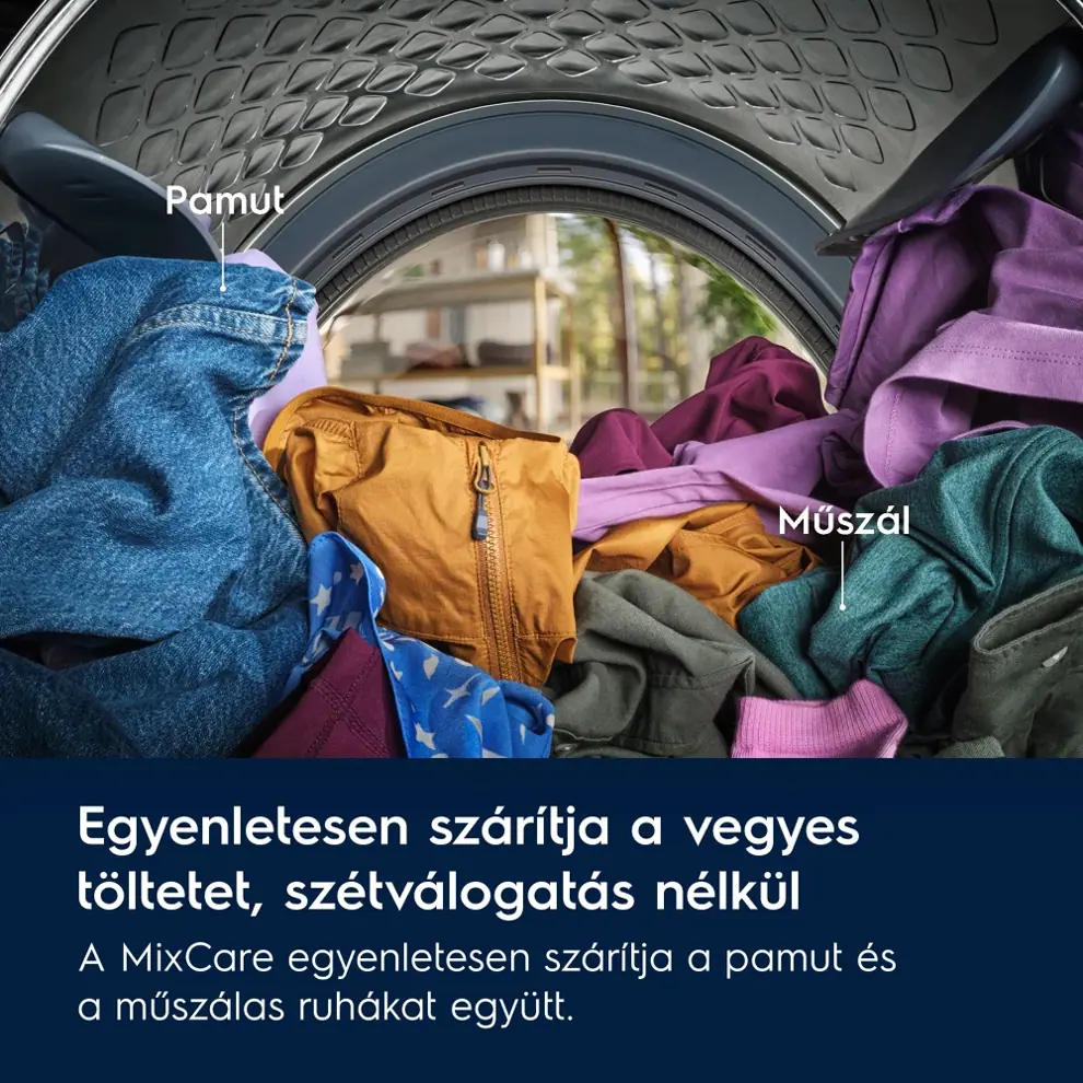 Electrolux EW7D394UCE DelicateCare 700 Szárítógép, Inverter motor kép 5
