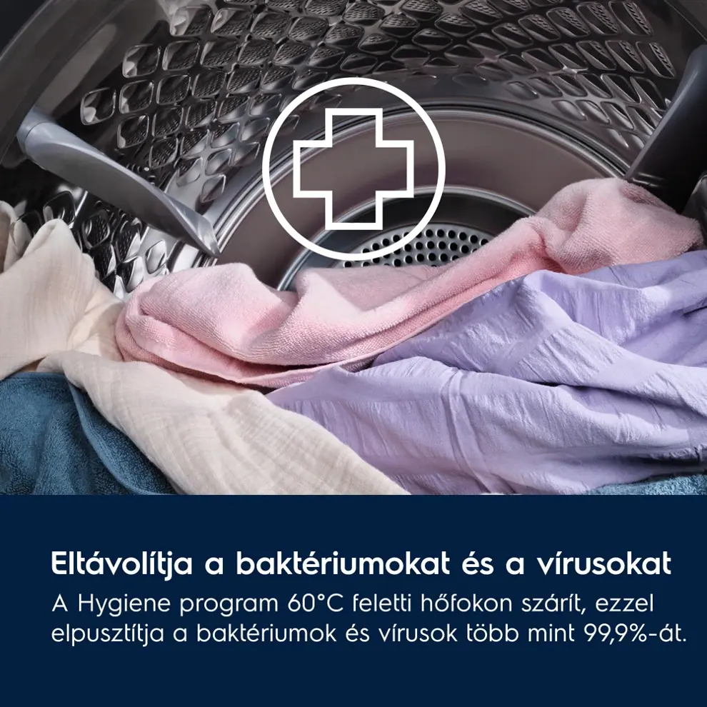 Electrolux EW7D394UCE DelicateCare 700 Szárítógép, Inverter motor kép 8