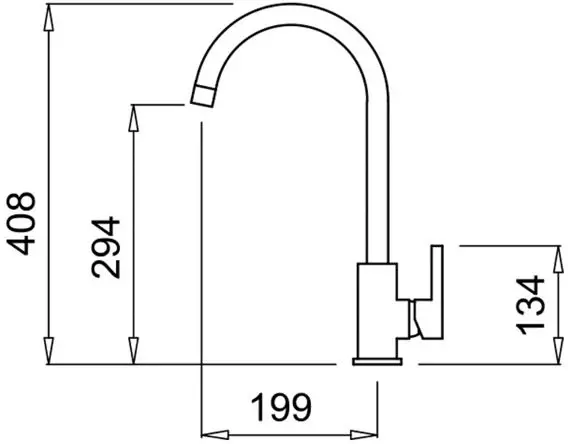 Elleci C01 Inox (MIKC01CR) Csaptelepek kép 2