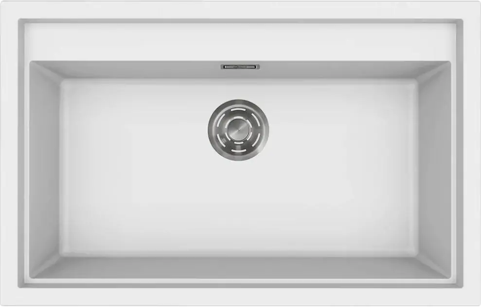 Elleci Sintesi 130 K96 White inox tartozékokkal Keratek Plus mosogatótálcák Fő kép