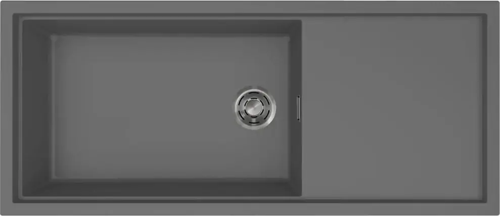 Elleci Sintesi 510 K99 Dark Grey inox tartozékokkal Keratek Plus mosogatótálcák Fő kép