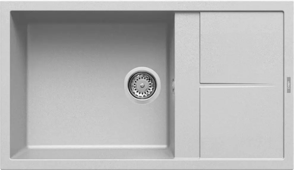Elleci Unico 410  M79 aluminium (LMU41079) Gránit mosogatótálcák Fő kép