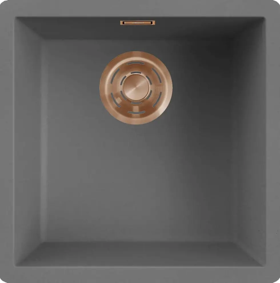 Elleci Zen 102 K99 Dark Grey bronz tartozékokkal Keratek Plus mosogatótálcák Fő kép