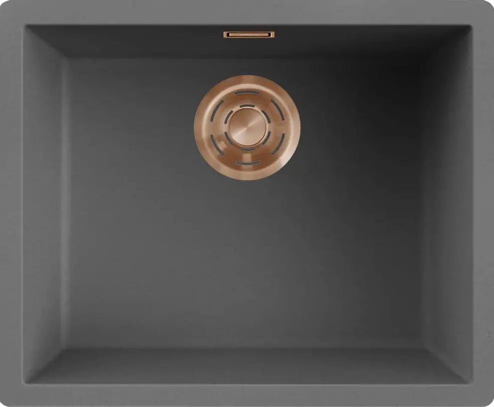 Elleci Zen 105 K99 Dark Grey bronz tartozékokkal Keratek Plus mosogatótálcák Fő kép