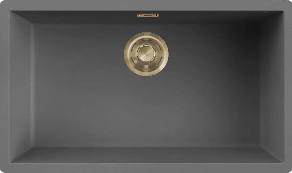 Elleci Zen 130 K99 Dark Grey arany tartozékokkal Keratek Plus mosogatótálcák Fő kép