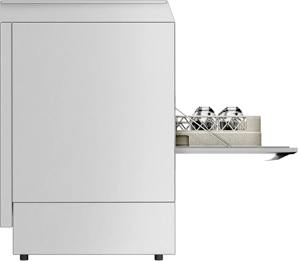 Ggm gastro GE500ND Ipari mosogatógép - elektronikus vezérlés - 3,55 kW - beépített mosogatószer- és öblítőszer-adagolóval, leeresztő szivattyúval kép 7