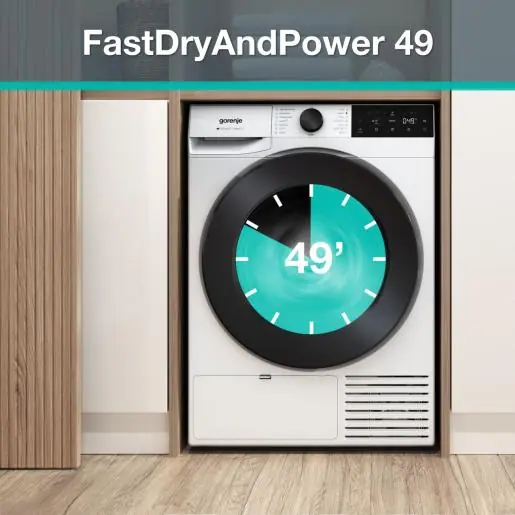 Gorenje DG48C hőszivattyús szárítógép kép 10