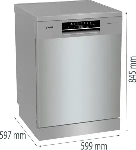 Gorenje GS643E90X szabadonálló mosogatógép kép 9