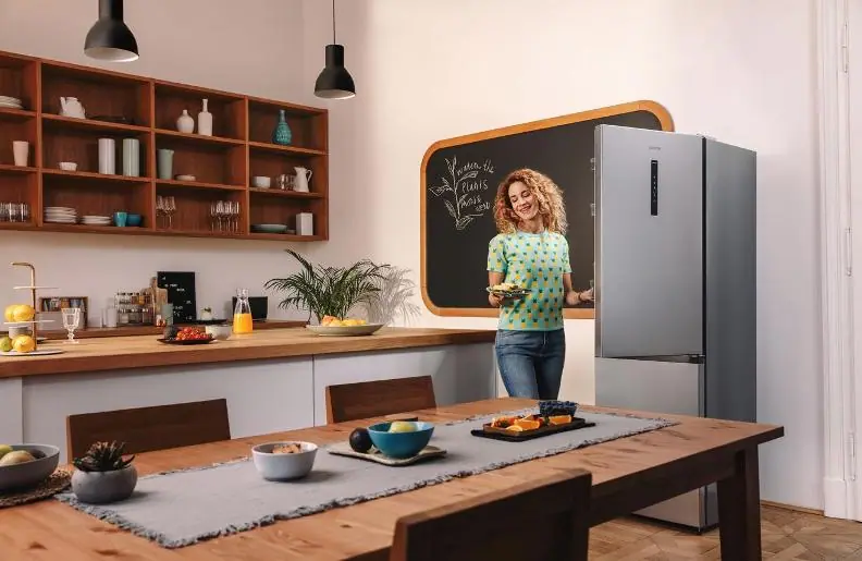 Gorenje NRK6192AS4 alulfagyasztós hűtőszekrény kép 4