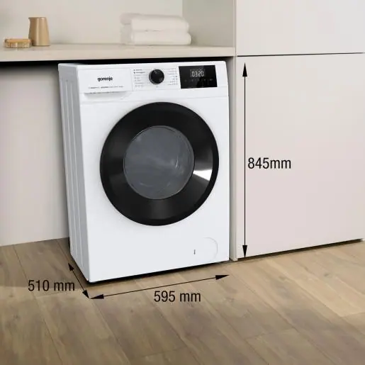 Gorenje W3NGPI74A3S elöltöltős mosógép kép 2