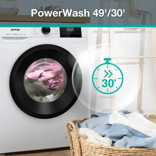 Gorenje W3NGPI74A3S elöltöltős mosógép kép 11