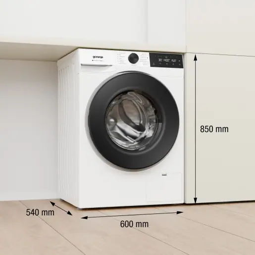 Gorenje WG484A31 elöltöltős mosógép kép 2